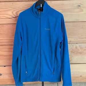 Marmot Vibrant Blue Zip-Up Jacket